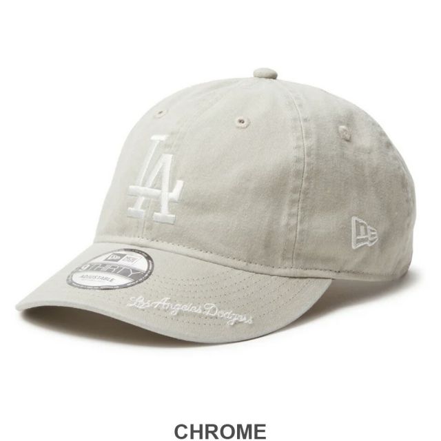 ニューエラ NEWERA 930 ACID WASH VISOR  ニューエラ 9THIRTY MLB ドジャース アシッドウォッシュ キャップ コットン (250509)