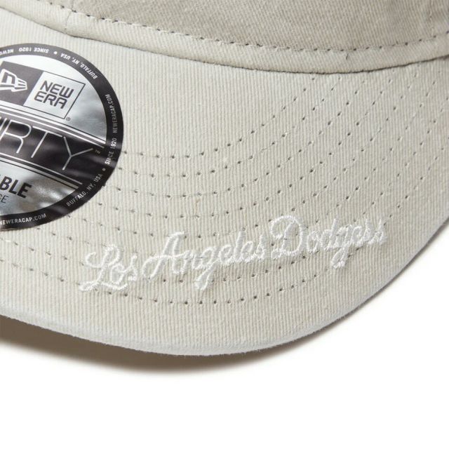 ニューエラ NEWERA 930 ACID WASH VISOR  ニューエラ 9THIRTY MLB ドジャース アシッドウォッシュ キャップ コットン (250509)