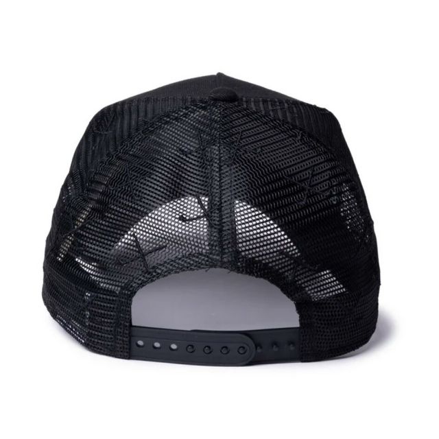ニューエラ NEWERA GF 940AFTR BOX LOGO  ニューエラ 9FORTY A-Frame クロスクラブロゴ メッシュキャップ ブラック ホワイト ゴルフ (250509)