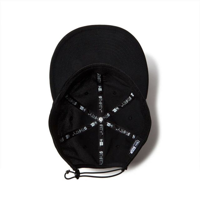 ニューエラ NEWERA OD 930 TECH AIR COOL  ニューエラ 9THIRTY COOLDOTS ブラック 撥水 通気 ストラップキャップ ユニセックス (250509)