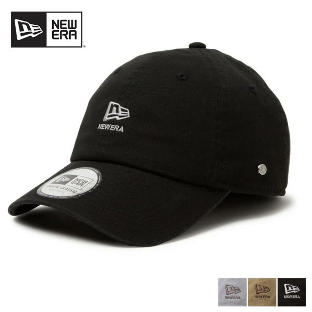 ニューエラ NEWERA CC FLAG AND WORDMARK  ニューエラ キャップ カジュアルクラシック ブラック カーキ グレー (250612)
