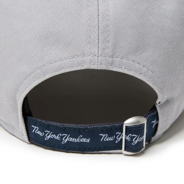 ニューエラ キャップ メンズ レディース NEWERA 920CS MLB MINI LOGO NEYYAN ニューヨーク・ヤンキース キャップ グレー カーキ ベージュ ミニロゴ クロスストラップ カーブドバイザー ユニセックス 14668009 14668008 (250904)