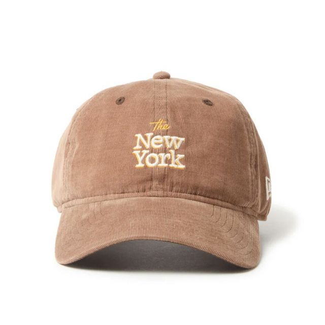 ニューエラ キャップ コーデュロイ NEWERA 920CS TNY KH CORDUROY 9TWENTY マイクロコーデュロイ ブラウン ダークグレー ネイビー スタイリスト一ツ山佳子監修 コーデュロイキャップ ユニセックス 14699399 14699398 14699397 (250904)