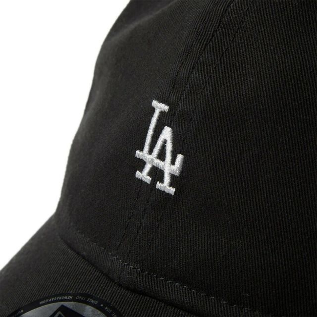 ニューエラ NEWERA 920CS MLB MINI LOGO LOSDOD ロサンゼルス・ドジャース ブラック ストーン コンパクトロゴ キャップ クロスストラップ ユニセックス 9TWENTY MLB公式 メジャーリーグ ストリート 14668011 14668010 (250904)