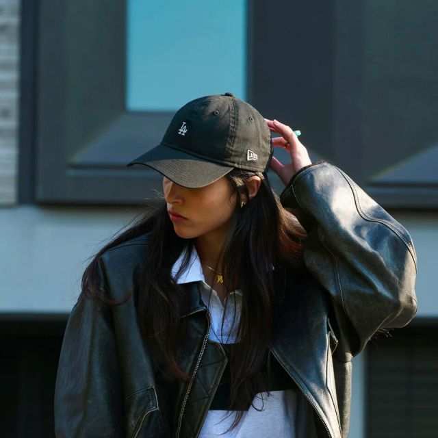 ニューエラ NEWERA 920CS MLB MINI LOGO LOSDOD ロサンゼルス・ドジャース ブラック ストーン コンパクトロゴ キャップ クロスストラップ ユニセックス 9TWENTY MLB公式 メジャーリーグ ストリート 14668011 14668010 (250904)