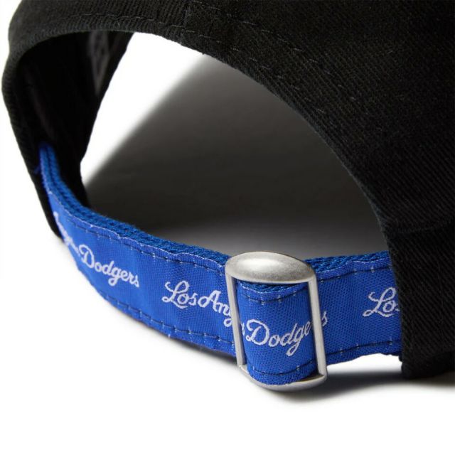 ニューエラ NEWERA 920CS MLB MINI LOGO LOSDOD ロサンゼルス・ドジャース ブラック ストーン コンパクトロゴ キャップ クロスストラップ ユニセックス 9TWENTY MLB公式 メジャーリーグ ストリート 14668011 14668010 (250904)