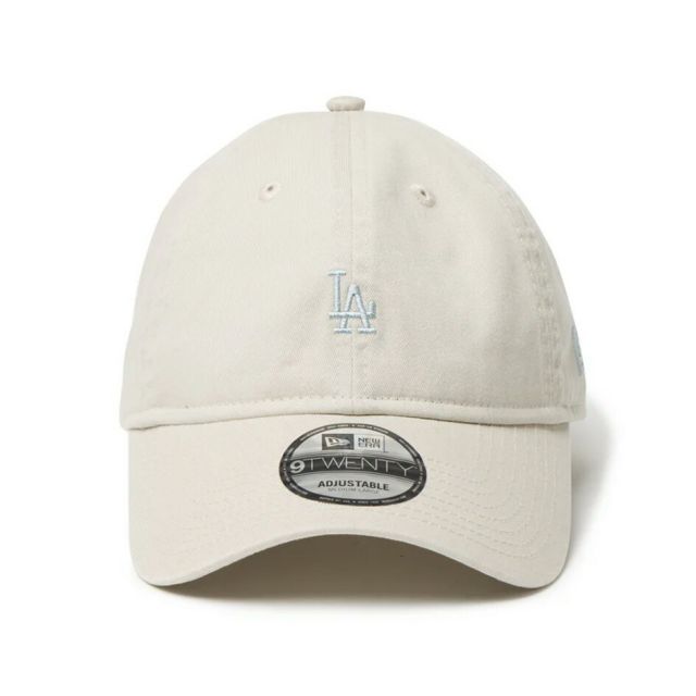 ニューエラ NEWERA 920CS MLB MINI LOGO LOSDOD ロサンゼルス・ドジャース ブラック ストーン コンパクトロゴ キャップ クロスストラップ ユニセックス 9TWENTY MLB公式 メジャーリーグ ストリート 14668011 14668010 (250904)