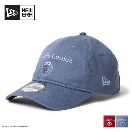 ニューエラ キャップ レディース メンズ NEWERA 920 SESAME セサミストリート SUNNY DAY Elmo エルモ／C is for Cookie クッキーモンスター コラボキャップ ユニセックス カーブドバイザー コットン素材 サイズ調整可 14682616 14682615 (250904)