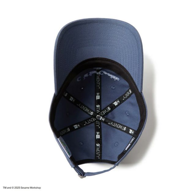 ニューエラ キャップ レディース メンズ NEWERA 920 SESAME セサミストリート SUNNY DAY Elmo エルモ／C is for Cookie クッキーモンスター コラボキャップ ユニセックス カーブドバイザー コットン素材 サイズ調整可 14682616 14682615 (250904)