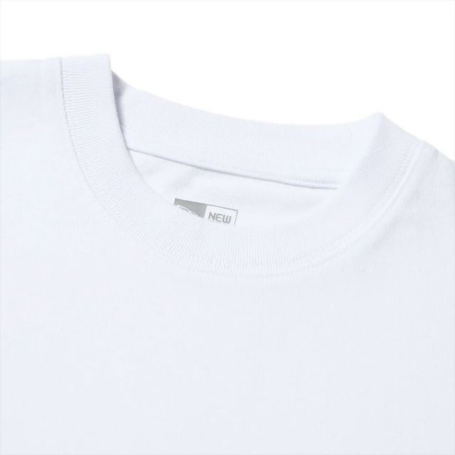 ニューエラ ロンt メンズ NEWERA LS OS CT TEE NE1920 ニューエラ 長袖 オーバーサイズド コットン Tシャツ 1920 ブラック／ホワイト 8oz ヘビーウェイト ユニセックス ロンT ストリート シンプルロゴ 14682695 14682697 メール便 (250904)
