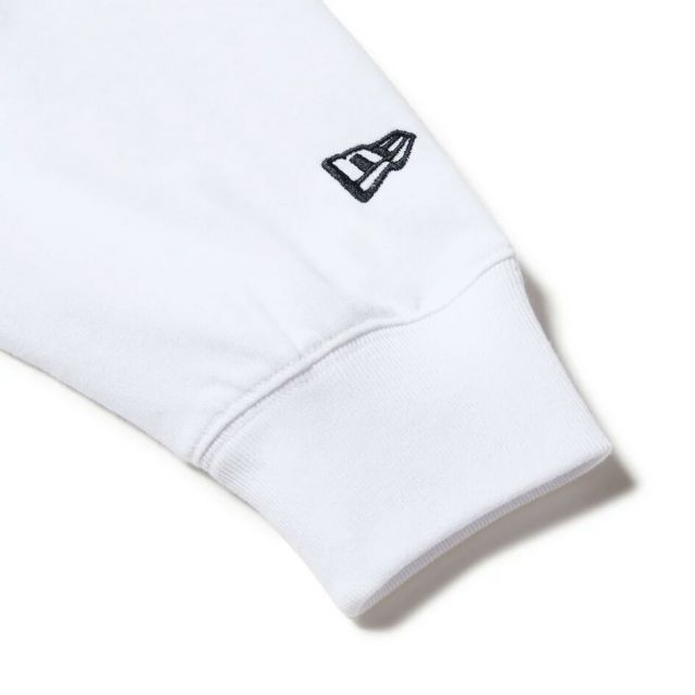 ニューエラ ロンt メンズ NEWERA LS OS CT TEE NE1920 ニューエラ 長袖 オーバーサイズド コットン Tシャツ 1920 ブラック／ホワイト 8oz ヘビーウェイト ユニセックス ロンT ストリート シンプルロゴ 14682695 14682697 メール便 (250904)