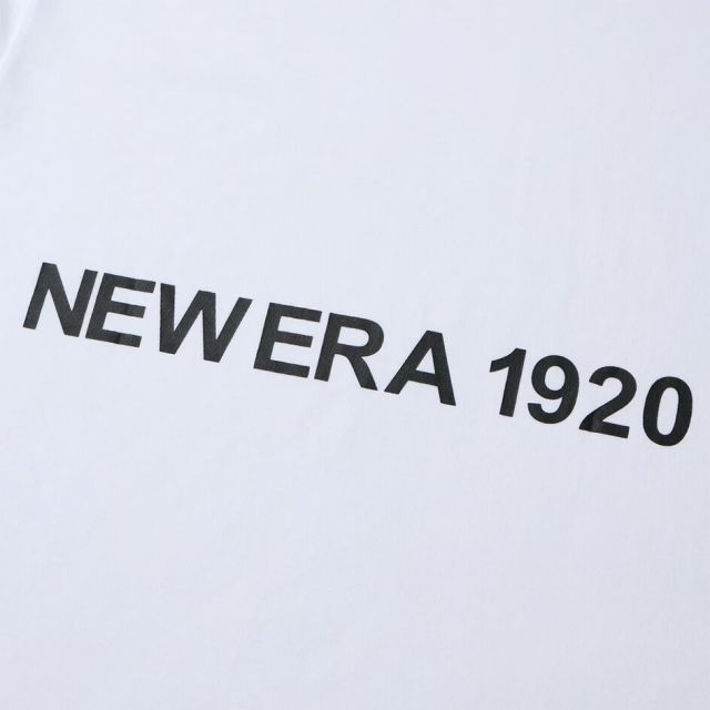 ニューエラ ロンt メンズ NEWERA LS OS CT TEE NE1920 ニューエラ 長袖 オーバーサイズド コットン Tシャツ 1920 ブラック／ホワイト 8oz ヘビーウェイト ユニセックス ロンT ストリート シンプルロゴ 14682695 14682697 メール便 (250904)