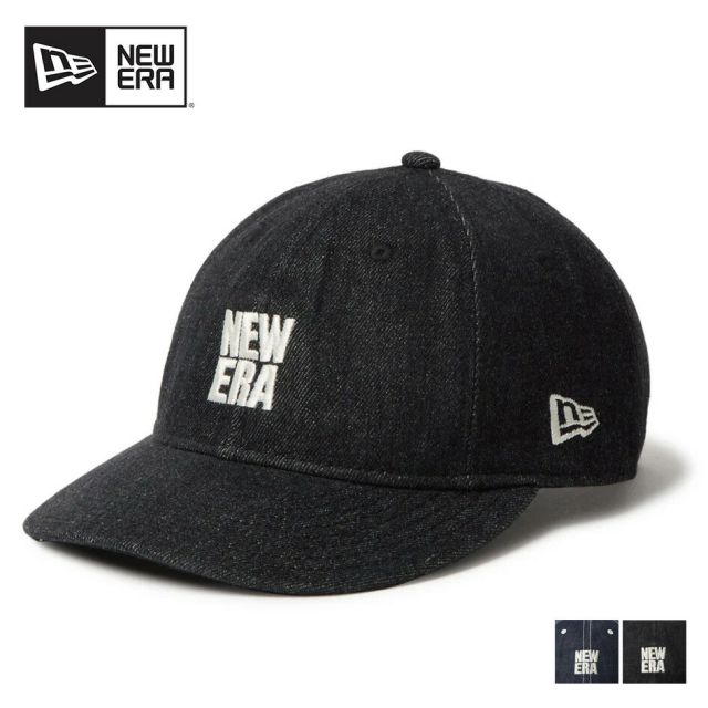ニューエラ キャップ メンズ NEWERA 930LS DENIM SQUARE NEWERA スクエアニューエラ ブラックデニム インディゴデニム ユニセックス デニムキャップ スナップバック サイズ調整可 コットン素材 14667925 14667928 (250904)