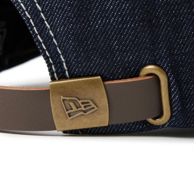 ニューエラ キャップ メンズ NEWERA 930LS DENIM SQUARE NEWERA スクエアニューエラ ブラックデニム インディゴデニム ユニセックス デニムキャップ スナップバック サイズ調整可 コットン素材 14667925 14667928 (250904)