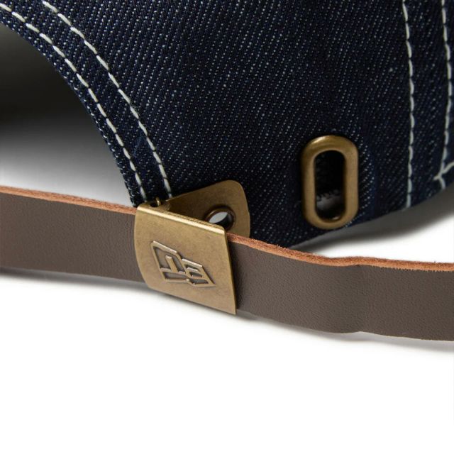 ニューエラ キャップ メンズ NEWERA 930LS DENIM SQUARE NEWERA スクエアニューエラ ブラックデニム インディゴデニム ユニセックス デニムキャップ スナップバック サイズ調整可 コットン素材 14667925 14667928 (250904)