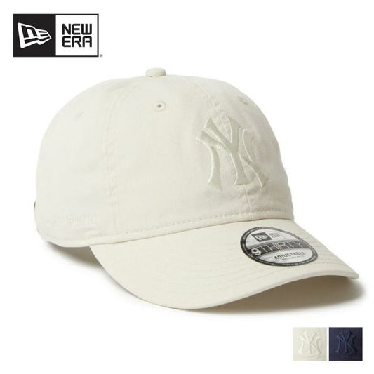ニューエラ キャップ メンズ レディース NEWERA 930CS MLBCO TONAL NEYYANCO ニューヨーク・ヤンキース クーパーズタウン アイボリー／ナイトシフトネイビー ユニセックス トナルロゴ 刺繍キャップ 14667943 14667942 (250904)