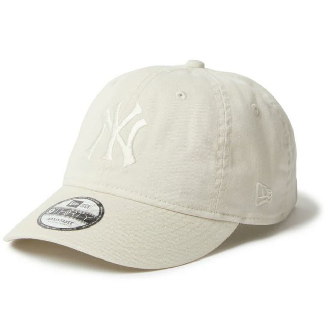ニューエラ キャップ メンズ レディース NEWERA 930CS MLBCO TONAL NEYYANCO ニューヨーク・ヤンキース クーパーズタウン アイボリー／ナイトシフトネイビー ユニセックス トナルロゴ 刺繍キャップ 14667943 14667942 (250904)
