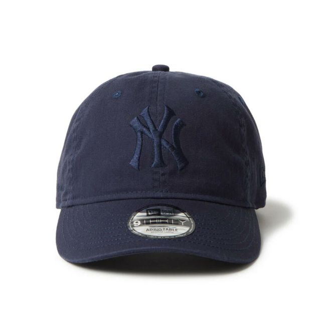ニューエラ キャップ メンズ レディース NEWERA 930CS MLBCO TONAL NEYYANCO ニューヨーク・ヤンキース クーパーズタウン アイボリー／ナイトシフトネイビー ユニセックス トナルロゴ 刺繍キャップ 14667943 14667942 (250904)