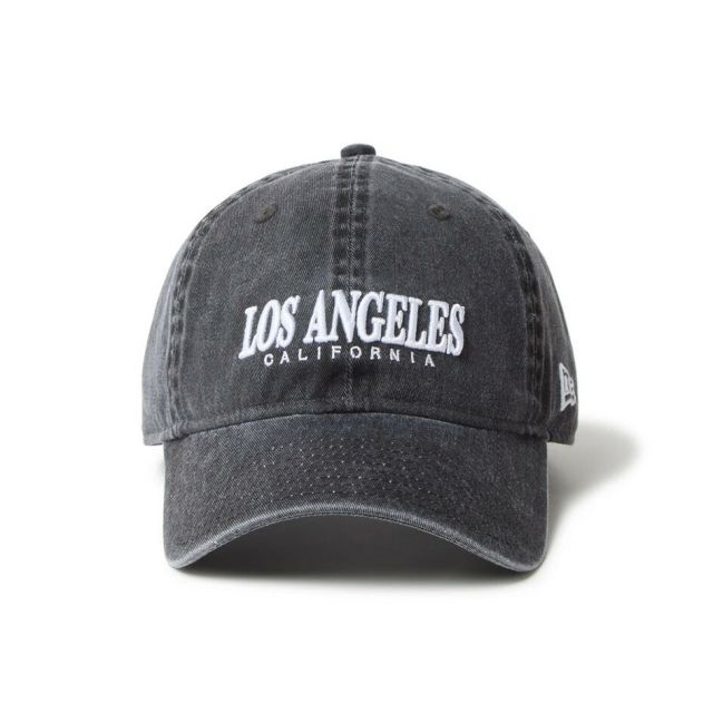 ニューエラ キャップ メンズ NEWERA 920CS LA PACK IW Los Angeles Packコレクション イタリアンウォッシュ ブラック ユニセックス クロスストラップ ローキャップ ヴィンテージ加工 ロサンゼルス 9TWENTY 14668044 (250904)