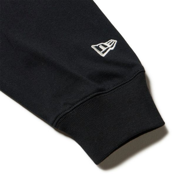 ニューエラ ロンt メンズ 長袖 オーバーサイズド コットン Tシャツ Tagging ブラック ホワイト 14682691 14682689 ストリート風プリント 男女兼用 NEWERA LS OS CT TEE TAGGING 長袖 オーバーサイズド  Tagging 8oz 厚手 メール便 (250904)