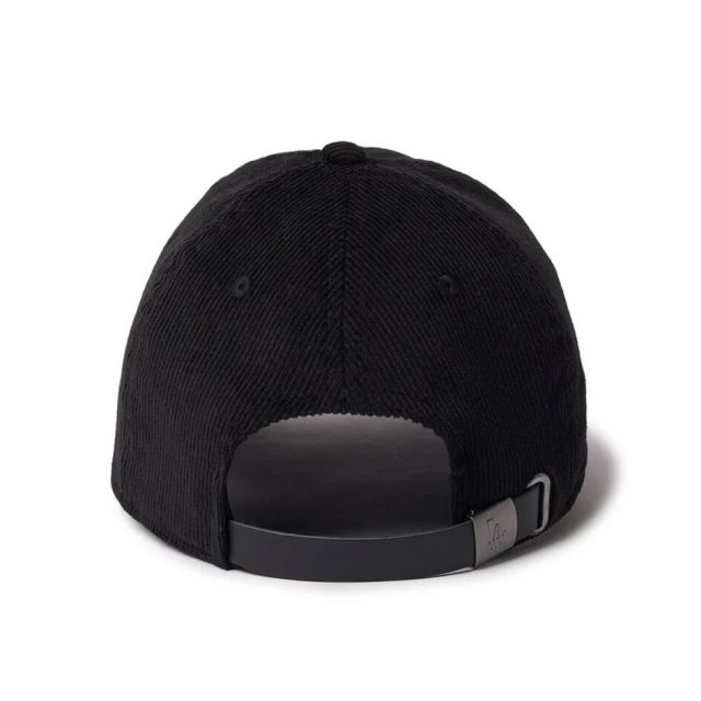 ニューエラ キャップ コーデュロイ NEWERA 920LS MICRO CORDUROY LOSDOD 9TWENTY ロサンゼルス・ドジャース キャップ ブラック MLB メジャーリーグ コーデュロイ 帽子 ユニセックス 14667971 (250904)