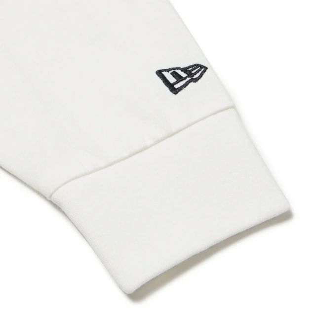 ニューエラ ロンt レディース NEWERA WS LS OVERSIZED COTTON TEE 長袖 オーバーサイズド コットン 14674700 14674699 ブラック ホワイト 女性用 ドロップショルダー オーバーサイズ  14674700 14674699 メール便(250904)