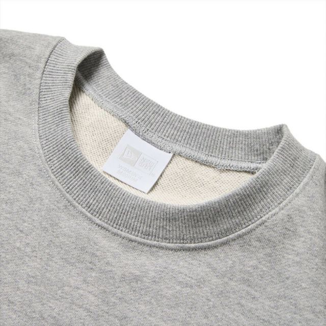 ニューエラ スウェット レディース NEWERA WS SWEAT CREW NECK ベーシック クルーネック 14674710 14674709 ブラック グレー クルーネック スウェット シンプル ベーシック 裏起毛 保温 ゆったり フェミニン (250904)