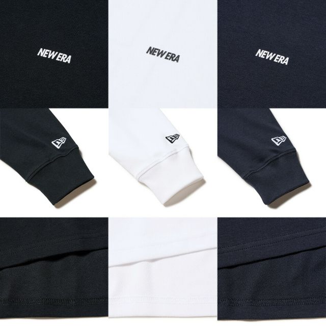 ニューエラ ロンt メンズ NEWERA PA LS OS PF TEE FandW 長袖 オーバーサイズド パフォーマンス Tシャツ Flag & Wordmark 14674833 14674831 14674832 クールエラ 吸汗速乾 ドライ スポーツ ロングT レディース ユニセックス メール便 (250904)