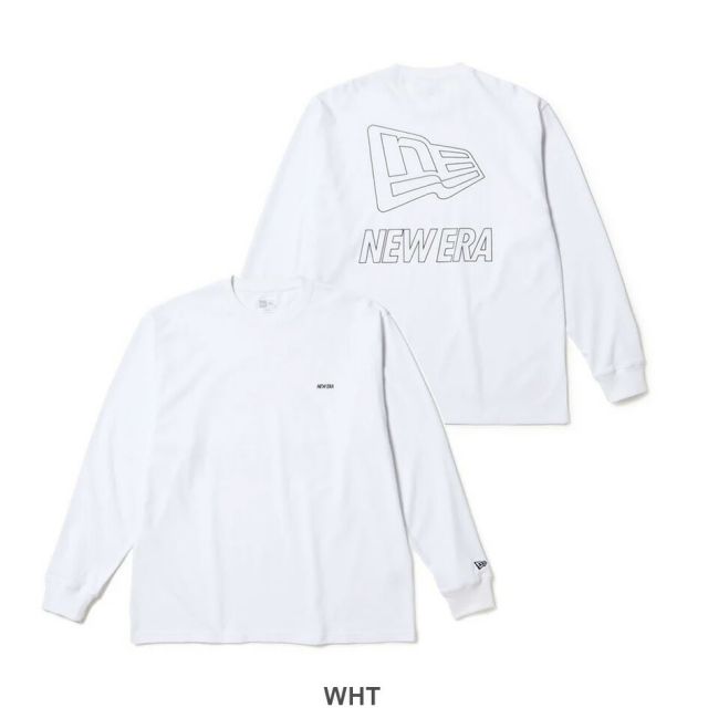 ニューエラ ロンt メンズ NEWERA PA LS OS PF TEE FandW 長袖 オーバーサイズド パフォーマンス Tシャツ Flag & Wordmark 14674833 14674831 14674832 クールエラ 吸汗速乾 ドライ スポーツ ロングT レディース ユニセックス メール便 (250904)
