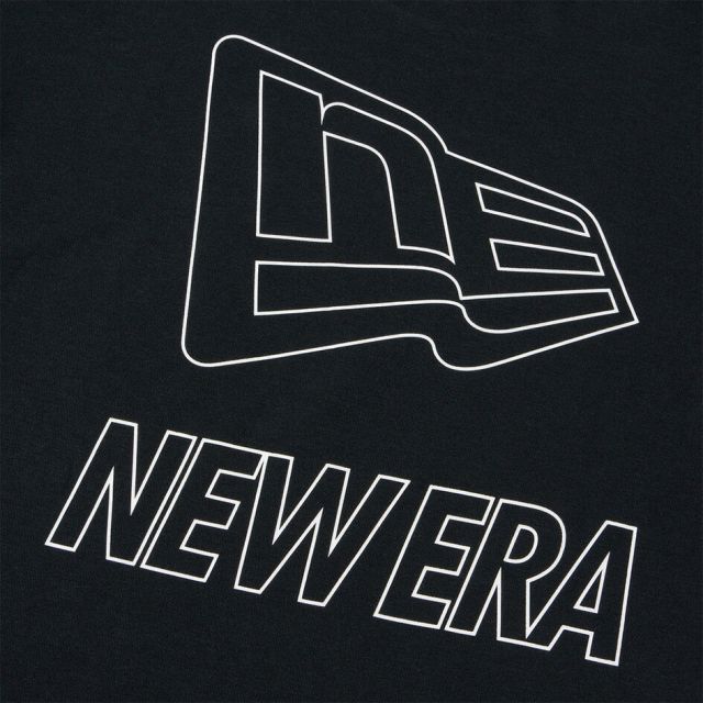 ニューエラ ロンt メンズ NEWERA PA LS OS PF TEE FandW 長袖 オーバーサイズド パフォーマンス Tシャツ Flag & Wordmark 14674833 14674831 14674832 クールエラ 吸汗速乾 ドライ スポーツ ロングT レディース ユニセックス メール便 (250904)