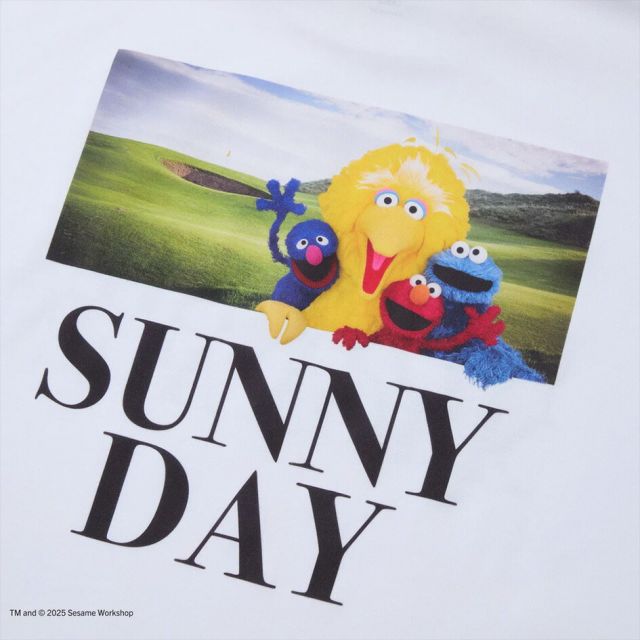 ニューエラ ロンt メンズ NEWERA GF LS HC PF TEE SESAME NENY 長袖 ミッドネック パフォーマンス Tシャツ SESAME STREET セサミストリート Golf is Good / SUNNY DAY クールエラ 吸汗速乾 UVカット ゴルフウェア メール便 (250904)