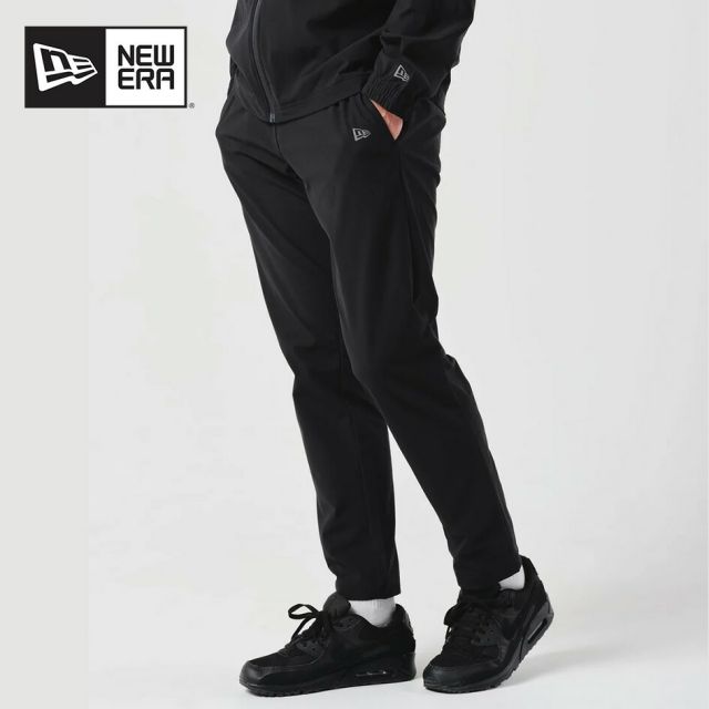 ニューエラ パンツ メンズ NEWERA PA SLIM TRAINING PNT スリム トレーニングパンツ 14674782 ブラック ストレッチ 吸汗速乾 軽量 トレーニングウェア ジョガーパンツ レディース 秋冬 春先 スポーツウェア (250904)