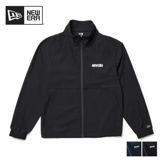 ニューエラ ジャケット メンズ NEWERA PA SLIM TRAINING JKT スリム トレーニングジャケット 14674784 14674783 ブラック ネイビー ストレッチ 吸汗速乾 軽量 トレーニングウェア レディース スポーツ ジムウェア (250904)