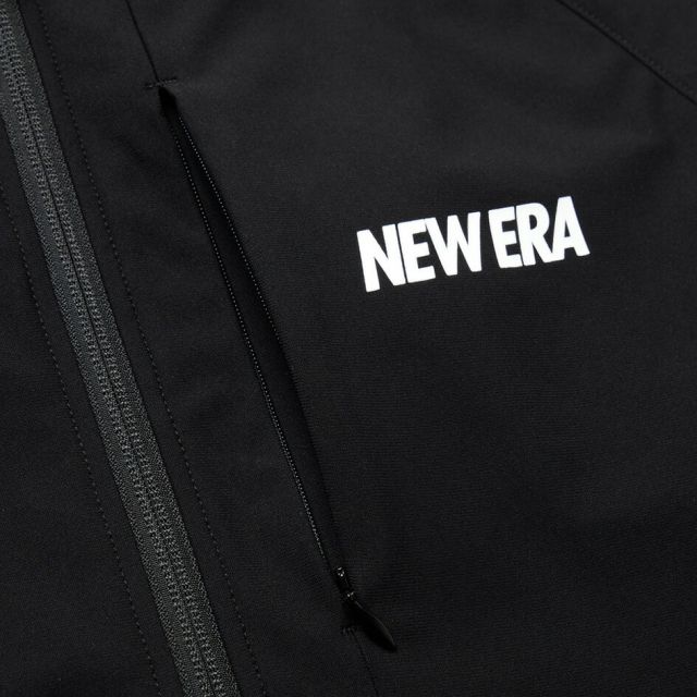 ニューエラ ジャケット メンズ NEWERA PA SLIM TRAINING JKT スリム トレーニングジャケット 14674784 14674783 ブラック ネイビー ストレッチ 吸汗速乾 軽量 トレーニングウェア レディース スポーツ ジムウェア (250904)