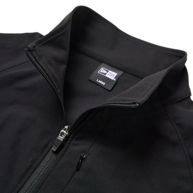 ニューエラ ジャケット メンズ NEWERA PA SLIM TRAINING JKT スリム トレーニングジャケット 14674784 14674783 ブラック ネイビー ストレッチ 吸汗速乾 軽量 トレーニングウェア レディース スポーツ ジムウェア (250904)