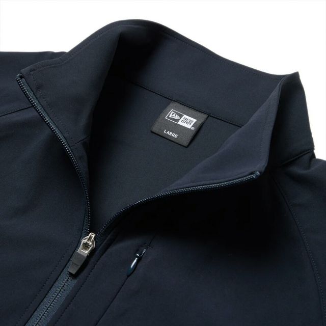 ニューエラ ジャケット メンズ NEWERA PA SLIM TRAINING JKT スリム トレーニングジャケット 14674784 14674783 ブラック ネイビー ストレッチ 吸汗速乾 軽量 トレーニングウェア レディース スポーツ ジムウェア (250904)
