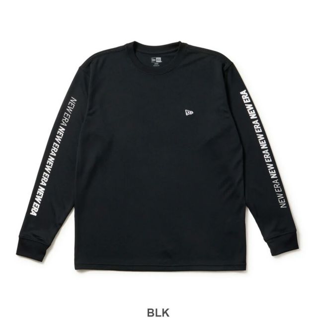 ニューエラ ロンt メンズ NEWERA PA LS TC TEE SLEEVE LOGO 長袖 テック Tシャツ Speed Logo 14674824 14674823 ブラック ホワイト パフォーマンスアパレル COOLERA 吸汗速乾 ストレッチ ドライ スポーツウェア レディース メール便 (250904)