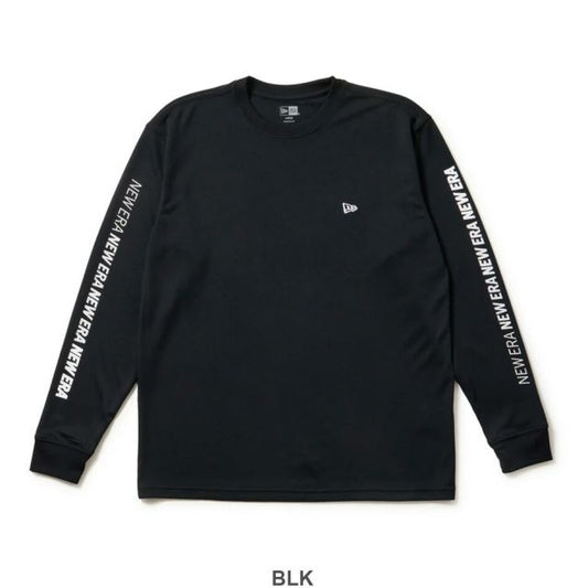ニューエラ ロンt メンズ NEWERA PA LS TC TEE SLEEVE LOGO 長袖 テック Tシャツ Speed Logo 14674824 14674823 ブラック ホワイト パフォーマンスアパレル COOLERA 吸汗速乾 ストレッチ ドライ スポーツウェア レディース メール便 (250904)