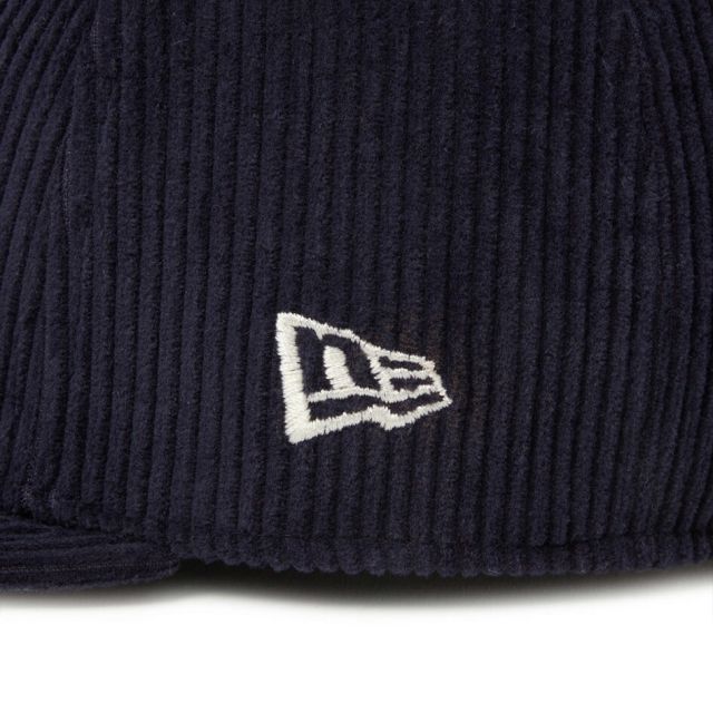 ニューエラ キャップ コーデュロイ NEWERA RC950LS MLB 8W CORD NEYYAN RC 9FIFTY ロサンゼルスドジャース ニューヨークヤンキース ブラック ネイビー レザーストラップ 9FIFTY メンズ レディース 秋冬14667634 14667635 (251011)
