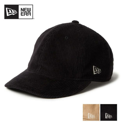 ニューエラ キャップ 9THIRTY レザーストラップ コーデュロイ 冬 14667930 ベージュ 14667929 ブラック ユニセックス Corduroy カーブドバイザー NEWERA 930LS 8W CORDUROY (251020)