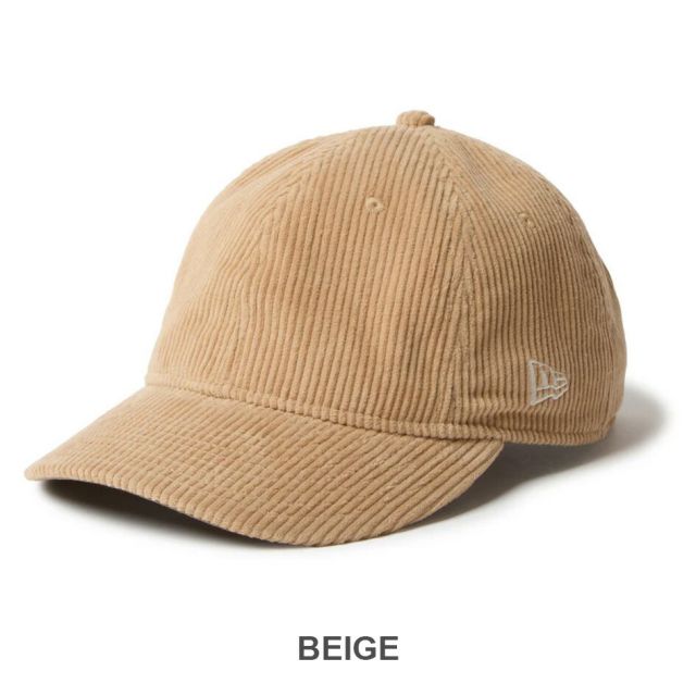 ニューエラ キャップ 9THIRTY レザーストラップ コーデュロイ 冬 14667930 ベージュ 14667929 ブラック ユニセックス Corduroy カーブドバイザー NEWERA 930LS 8W CORDUROY (251020)