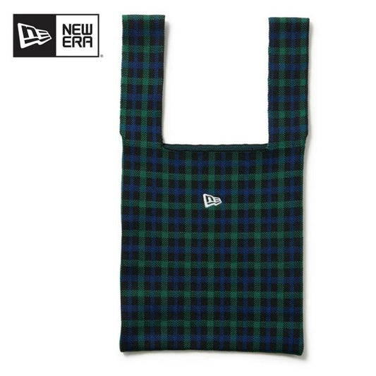 NEW ERA KNIT TOTE BAG CHECK