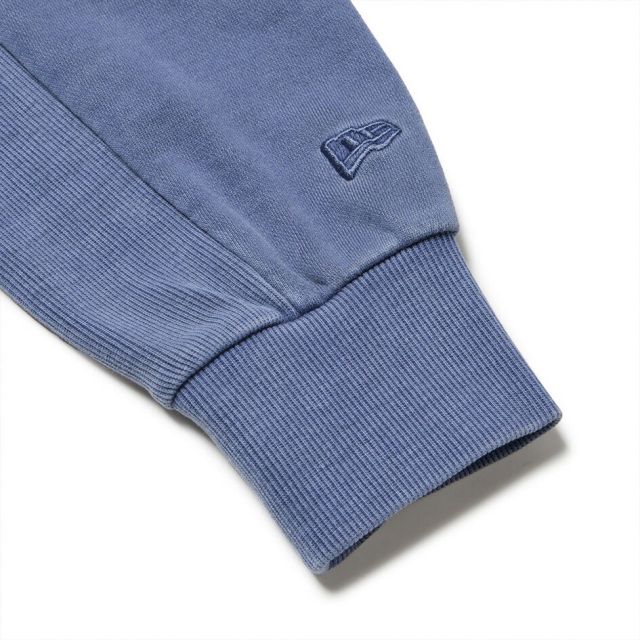 ニューエラ トレーナー レディース NEWERA WS SWEAT CREW NECK GARMENT DYE 14674712 Women's オーバーサイズド クルーネック スウェット 裏毛 ガーメントダイ チャコールグレー(251011)