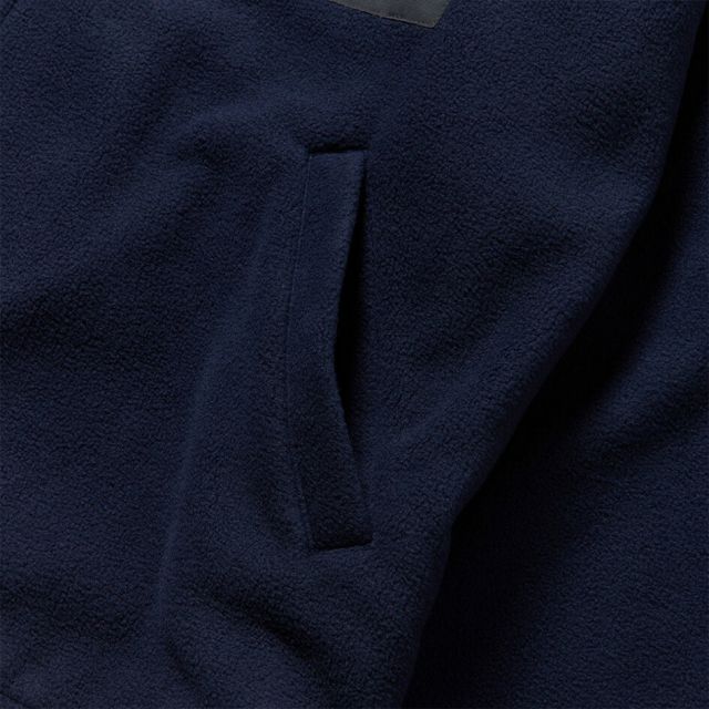 ニューエラ フリース NEWERA FLEECE JACKET フリースジャケット ボックスロゴ ウーブンパッチ ブラック ユニセックス 保温 防寒 軽量 ポリエステル ジャケット ドローコード付き シルエット調整可能 アウター ブルゾン (251011)