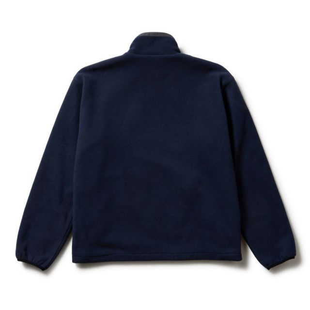 ニューエラ フリース NEWERA FLEECE JACKET フリースジャケット ボックスロゴ ウーブンパッチ ブラック ユニセックス 保温 防寒 軽量 ポリエステル ジャケット ドローコード付き シルエット調整可能 アウター ブルゾン (251011)