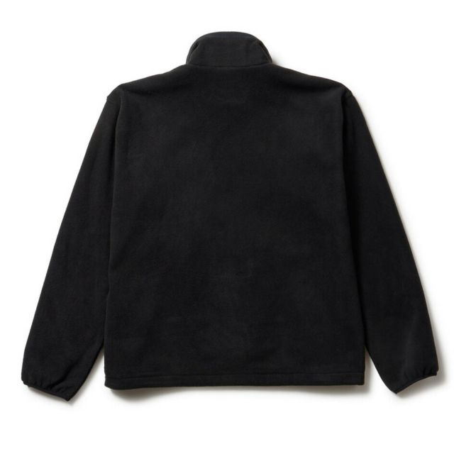 ニューエラ フリース NEWERA FLEECE JACKET フリースジャケット ボックスロゴ ウーブンパッチ ブラック ユニセックス 保温 防寒 軽量 ポリエステル ジャケット ドローコード付き シルエット調整可能 アウター ブルゾン (251011)