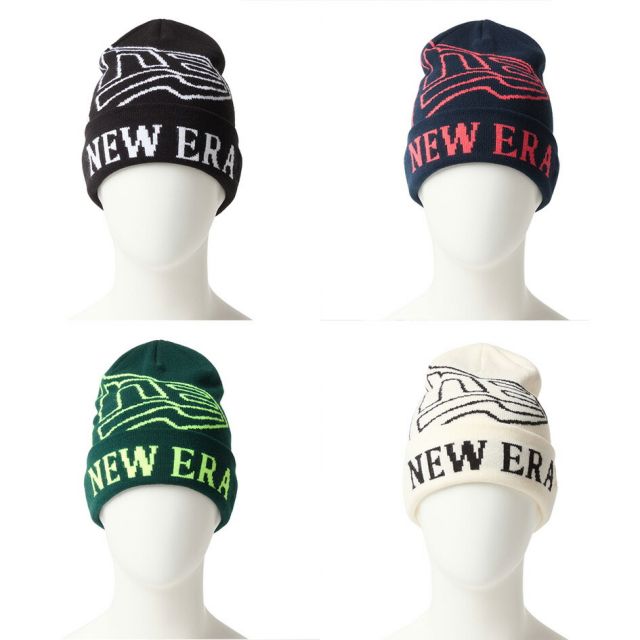 NEW ERA BASIC CUFF KNIT JACQUARD FAND N