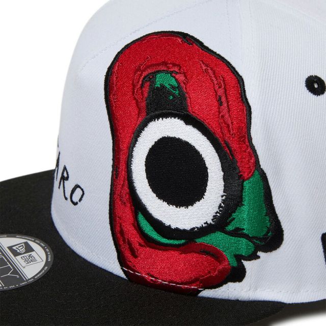 ニューエラ 9FIFTY A-Frame 岡本太郎 にらめっこ キャップ NEW ERA TARO OKAMOTO コラボ アジャスタブル スナップバック ゴルフ ネイビー ホワイト キャップ 帽子 14683753 14683752 GF 950AF TAROKA NIRAMEKKO