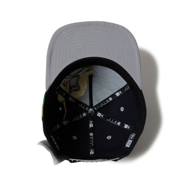 ニューエラ 9FIFTY A-Frame 岡本太郎 にらめっこ キャップ NEW ERA TARO OKAMOTO コラボ アジャスタブル スナップバック ゴルフ ネイビー ホワイト キャップ 帽子 14683753 14683752 GF 950AF TAROKA NIRAMEKKO