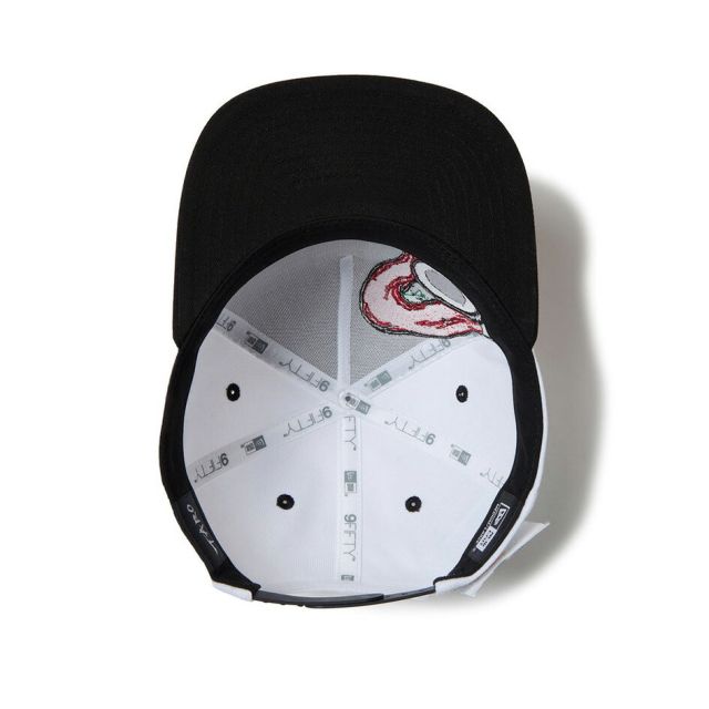 ニューエラ 9FIFTY A-Frame 岡本太郎 にらめっこ キャップ NEW ERA TARO OKAMOTO コラボ アジャスタブル スナップバック ゴルフ ネイビー ホワイト キャップ 帽子 14683753 14683752 GF 950AF TAROKA NIRAMEKKO